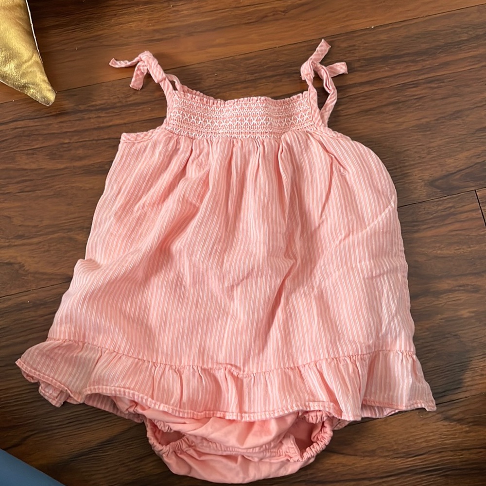 Janie & Jack peach dress size 18-24 months